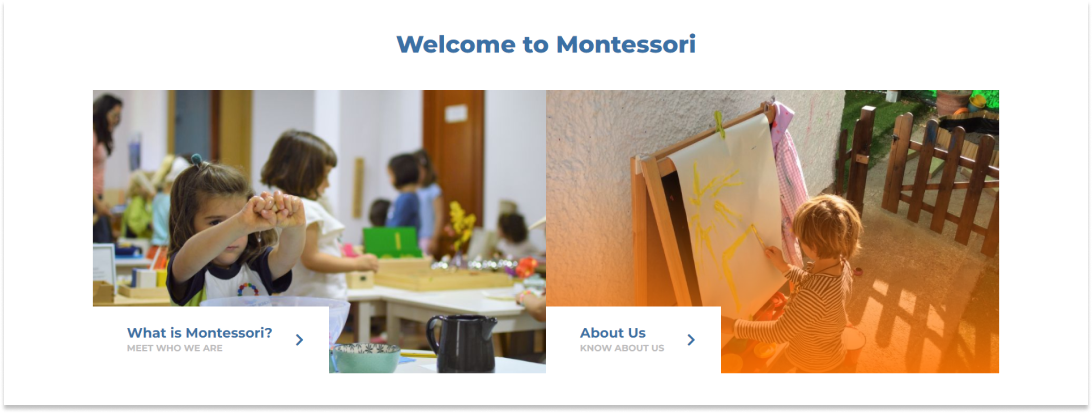 Montessori School Almería - Rediseño web y espacio virtual